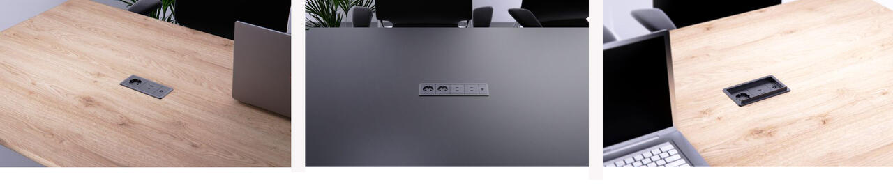 Møtebord med forskjellige TBUS varianter